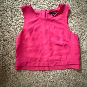 Banana Republic Fuchsia Crop Top